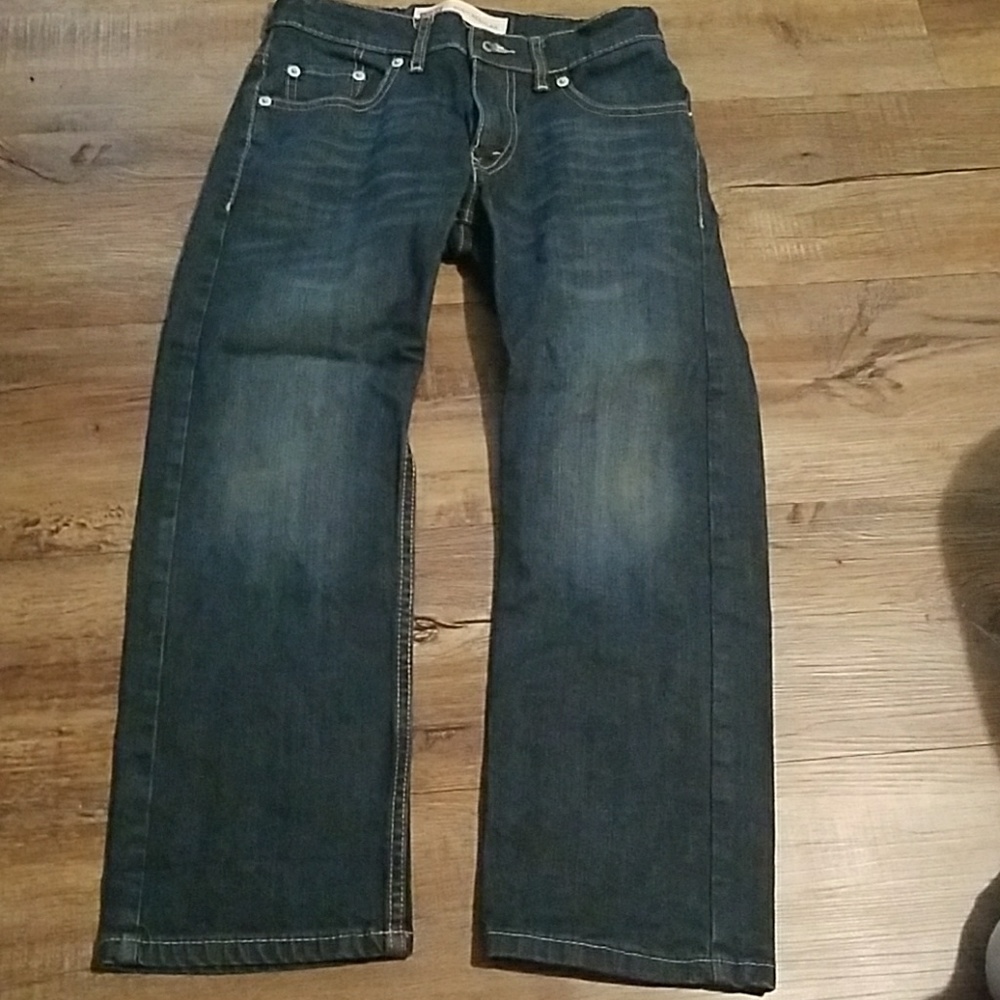 Boys levis jeans size 8reg.